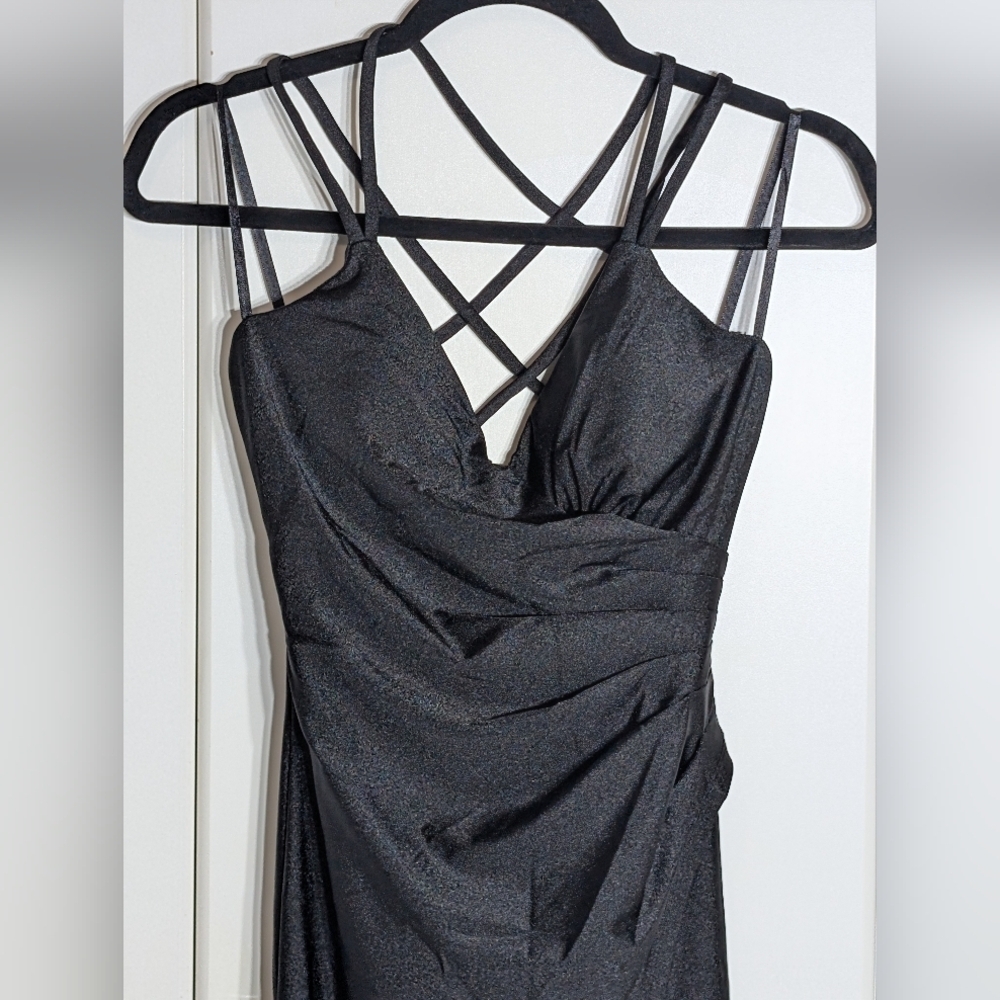 City Triangles Black Long Prom Dress Size 0